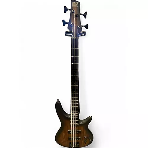 Used Ibanez SR600E Walnut Electric Bass Guitar Walnut