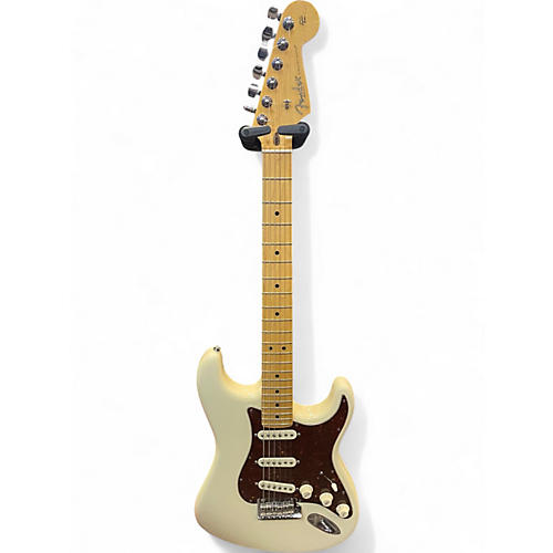 Used Fender American Standard Stratocaster Olympic White Solid Body Electric Guitar Olympic White