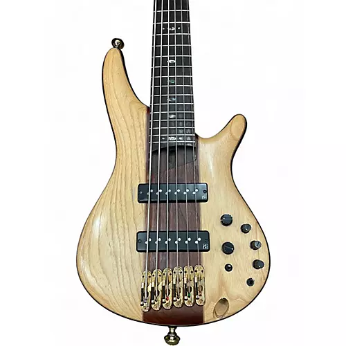 Used 2018 Ibanez SR1306 Natural Electric Bass Guitar Natural