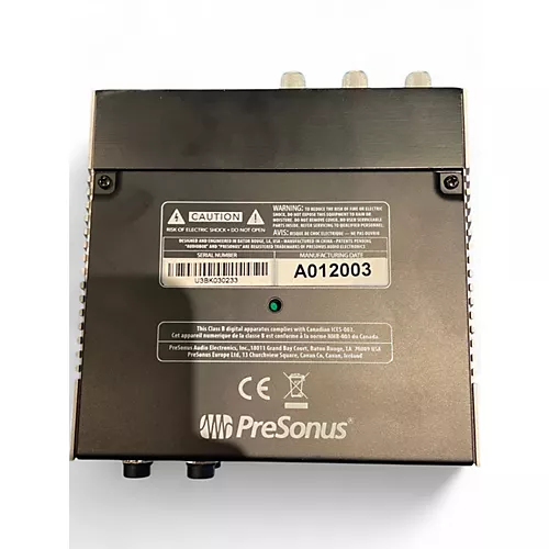 Used PreSonus Audiobox USB 96 Audio Interface