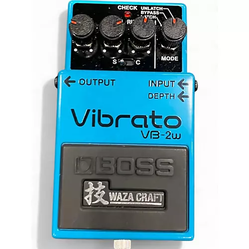 Used BOSS VB2W WAZA Effect Pedal