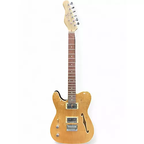 Used Michael Kelly LH ELECTRIC GUITAR Natural Electric Guitar Natural