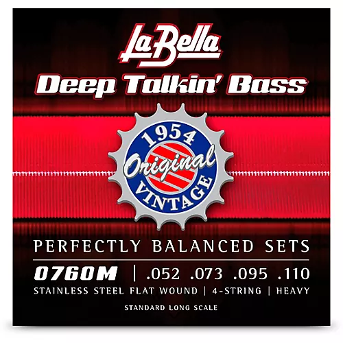 LaBella 0760M Deep Talkin' 1954 Originals for 4-String Bass
