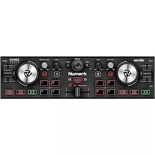 Numark DJ2GO2 Touch Pocket DJ Controller for Serato