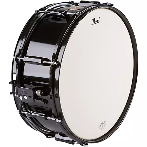 Pearl Vision Birch Snare Drum Black with Black Hardware 14x5.5