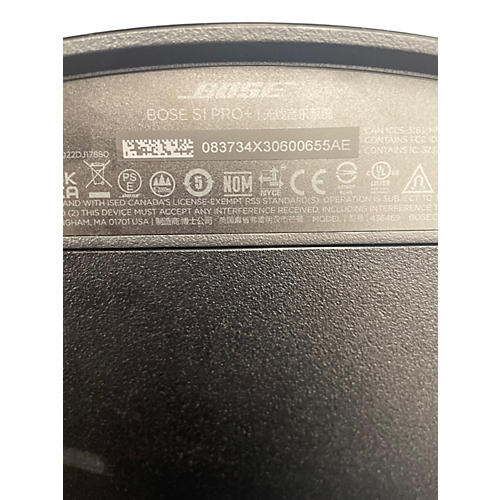 Used Bose S1 PRO + Powered Speaker