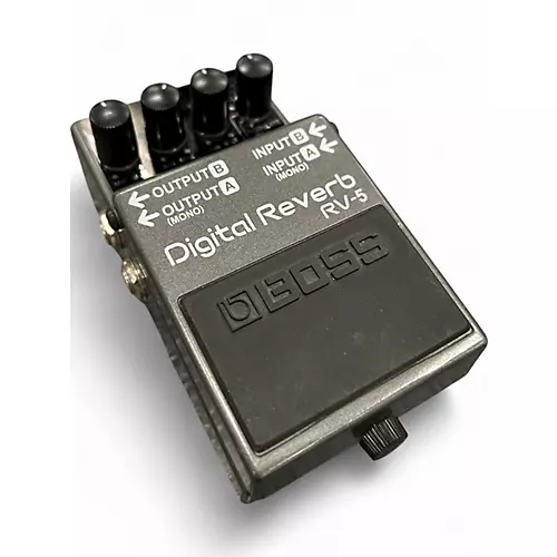 Used BOSS RV5 Digital Reverb Effect Pedal