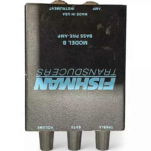 Used Fishman model b Bass Preamp