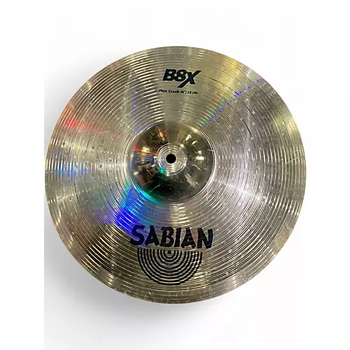 Used SABIAN 14in B8X THIN CRASH 14 INCH Cymbal 33
