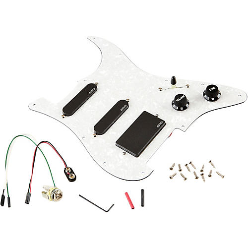 EMG KH20 Kirk Hammett Prewired Pickguard/Pickup Set Black