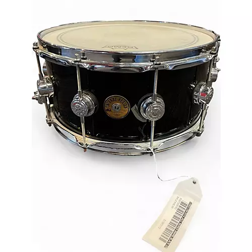 Used DW 6X14 Jazz Series Snare Black Drum Black 13