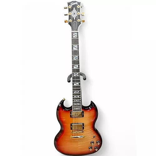 Used Gibson SG Supreme Fireburst Solid Body Electric Guitar Fireburst