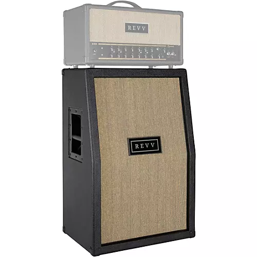 Revv Amplification 2x12 Slant Vertical Speaker Cabinet Black