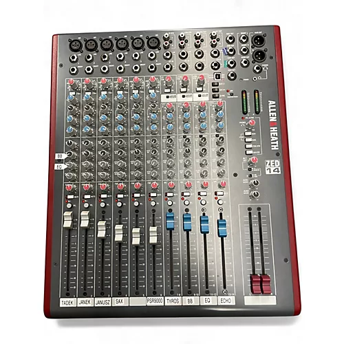 Used Allen & Heath ZED14 Unpowered Mixer