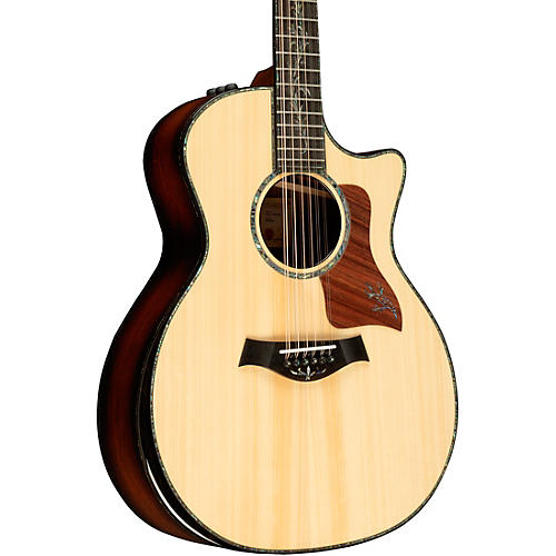 Taylor PS54ce 12-String Grand Auditorium Acoustic Electric Guitar Shaded Edge Burst