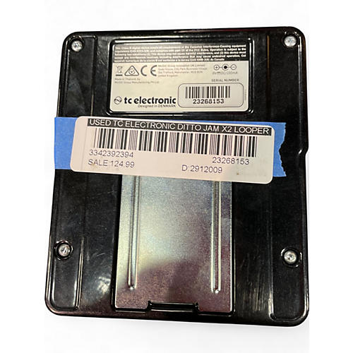 Used TC Electronic Ditto Jam X2 Looper Pedal