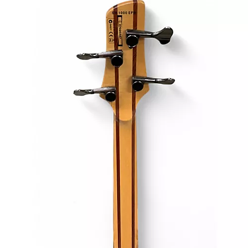 Used Ibanez SR1000EFM Natural Electric Bass Guitar Natural