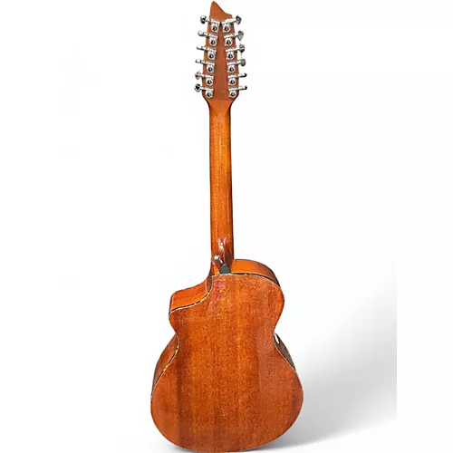 Used Breedlove Atlas Series Studio C250/SME-12 Natural 12 String Acoustic Electric Guitar Natural