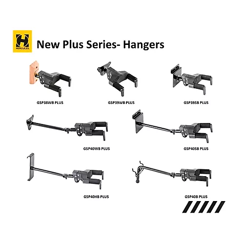 Hercules GSP40HBPLUS Auto-Swivel/Adjustable Yoke Hanger