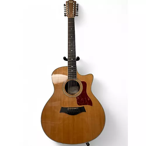 Used Taylor 456CE Natural 12 String Acoustic Electric Guitar Natural