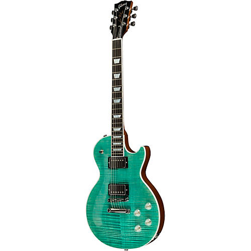 Gibson Les Paul Modern Figured Electric Guitar Seafoam Green