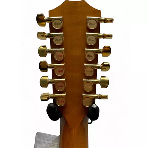 Used Taylor 655CE Natural 12 String Acoustic Electric Guitar Natural