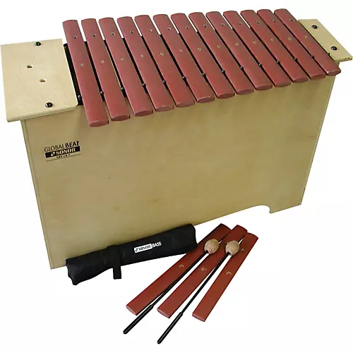 Primary Sonor Global Beat Deep Bass Xylophone with Fiberglass Bars Fiberglass Bars