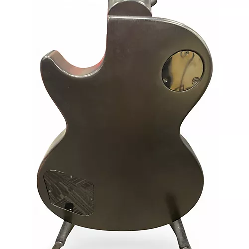 Used Gibson Les Paul Tribute Black Solid Body Electric Guitar Black