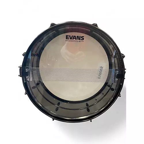 Used TAMA 4.5X14 Metalworks Snare Black Drum Black 5