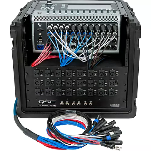 SKB 1SKB-R106W 10 x 6 Rolling Compact Rig 6 RU Space Black