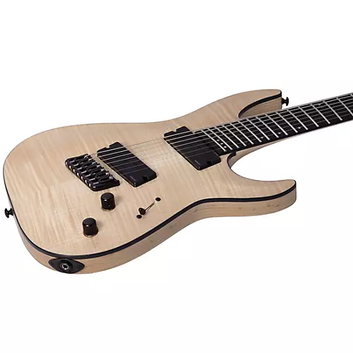 Schecter Guitar Research C-7 MS SLS Elite 7-String Multi-Scale Electric Guitar Gloss Natural