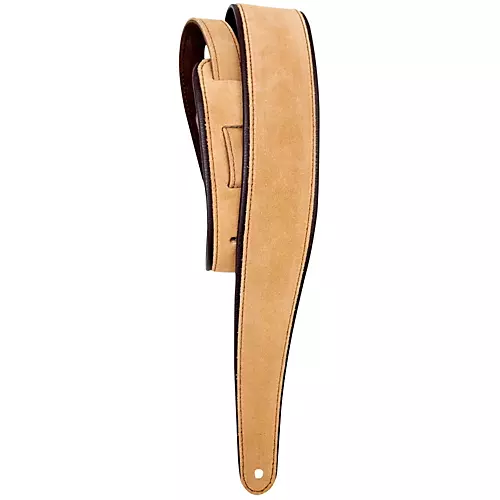 LM Products PM-8 Premier Suede Guitar Strap Black