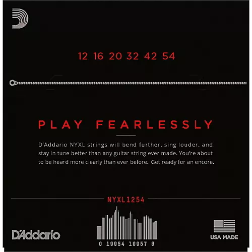 D'Addario NYXL1254 Heavy Electric Guitar Strings