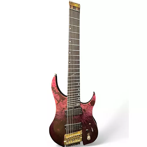 Used Legator Ghost Performance 8 Ruby Solid Body Electric Guitar Ruby