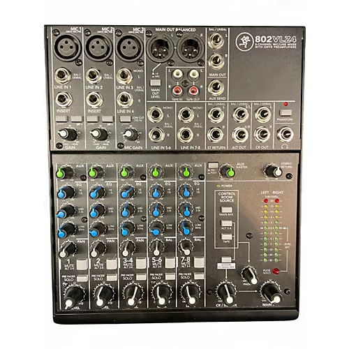 Used Mackie 802VLZ4 Unpowered Mixer