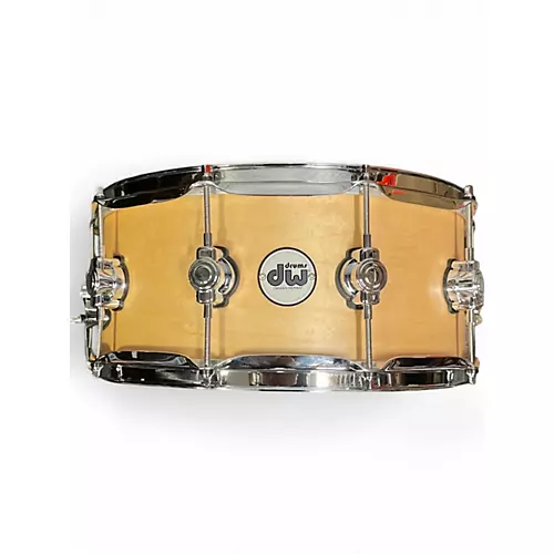 Used DW 14X6 Design Series Snare Natural Drum Natural 212