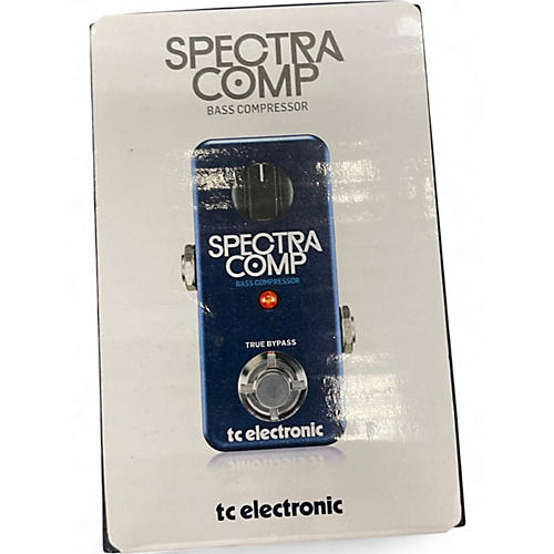 Used TC Electronic Spectra Comp Bass Effect Pedal