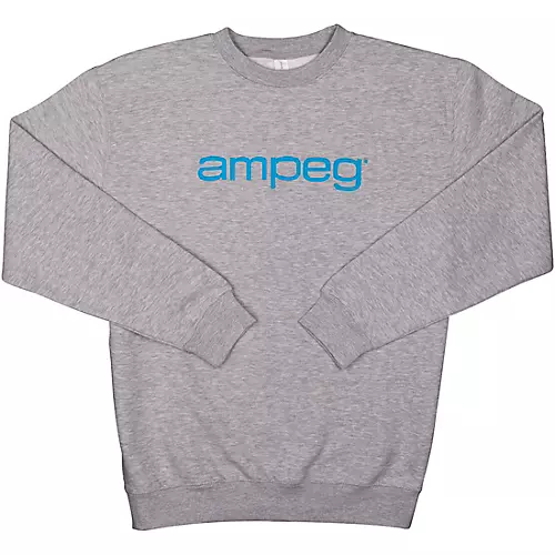 Ampeg Ampeg Lane Crew Neck Pullover-Grey X Large Gray