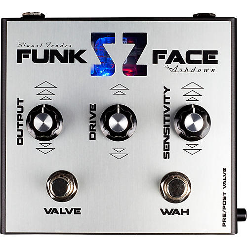 Ashdown Stuart Zender Funk Face Signature Effects Pedal Silver