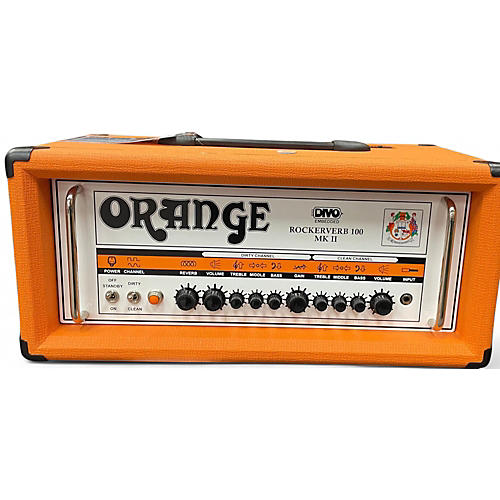 Used Orange Amplifiers Rockerverb 100H MKII Tube Guitar Amp Head