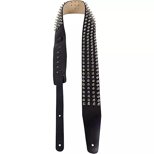 Perri's Silver Studded Guitar Strap 2.5 in.