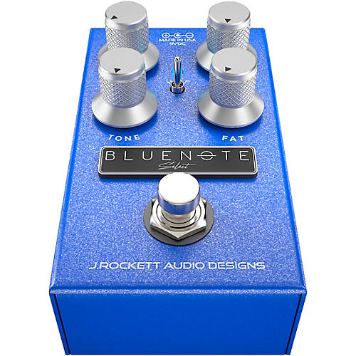 J.Rockett Audio Designs Blue Note Select Overdrive Effects Pedal Blue
