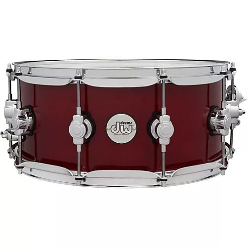 DW Design Series Snare Drum 14 x 6 in. Cherry Stain