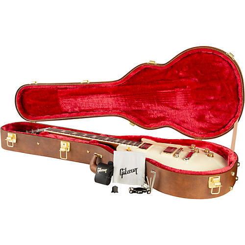 Gibson Les Paul Standard '60s Plain Top Electric Guitar Classic White