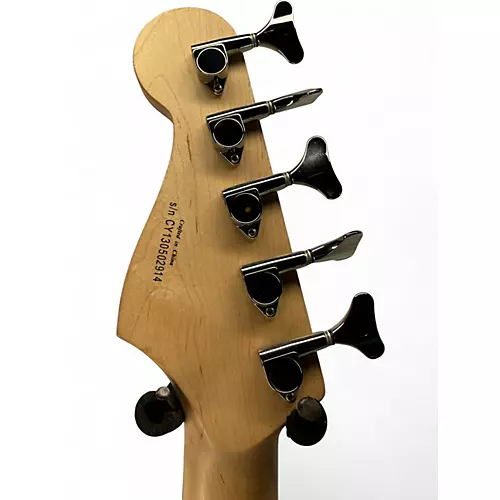 Used Squier Affinity Jazz Bass V 5 String 2 Color Sunburst Electric Bass Guitar 2 Color Sunburst