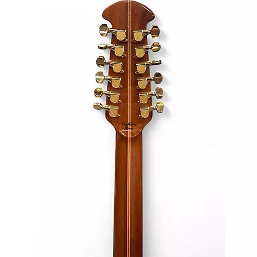 Used Ovation 2056AX5 Pro Legend Black 12 String Acoustic Electric Guitar Black