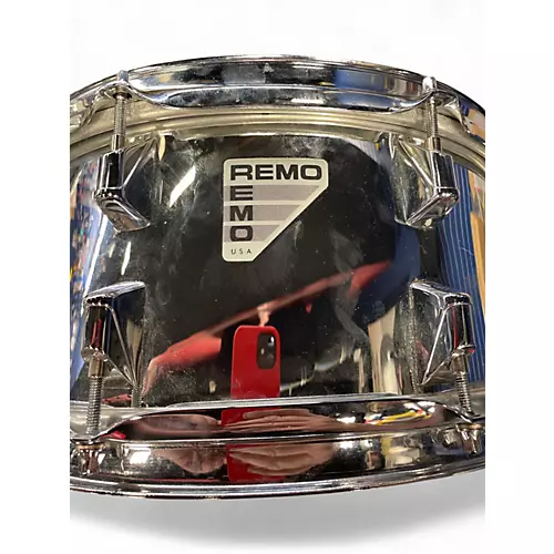 Used Remo 14in Bravo Snare Chrome Drum Chrome 33