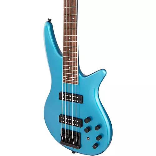 Jackson X Series Spectra Bass SBX V Electric Blue