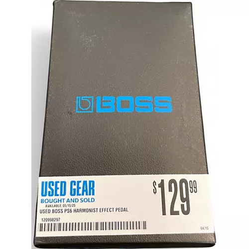 Used BOSS PS6 Harmonist Effect Pedal