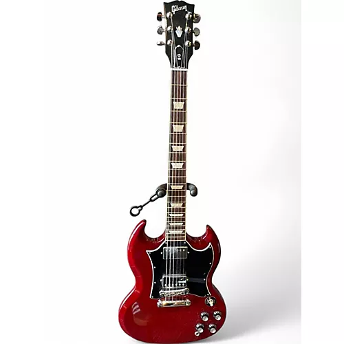 Used 2021 Gibson SG Standard Cherry Solid Body Electric Guitar Cherry